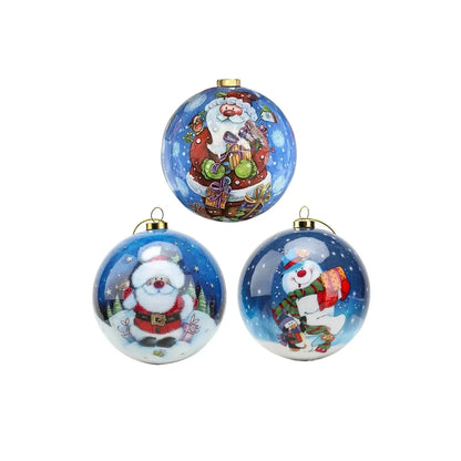 Boules de Noël LunaLuxe® de qualité supérieure pour une décoration festive