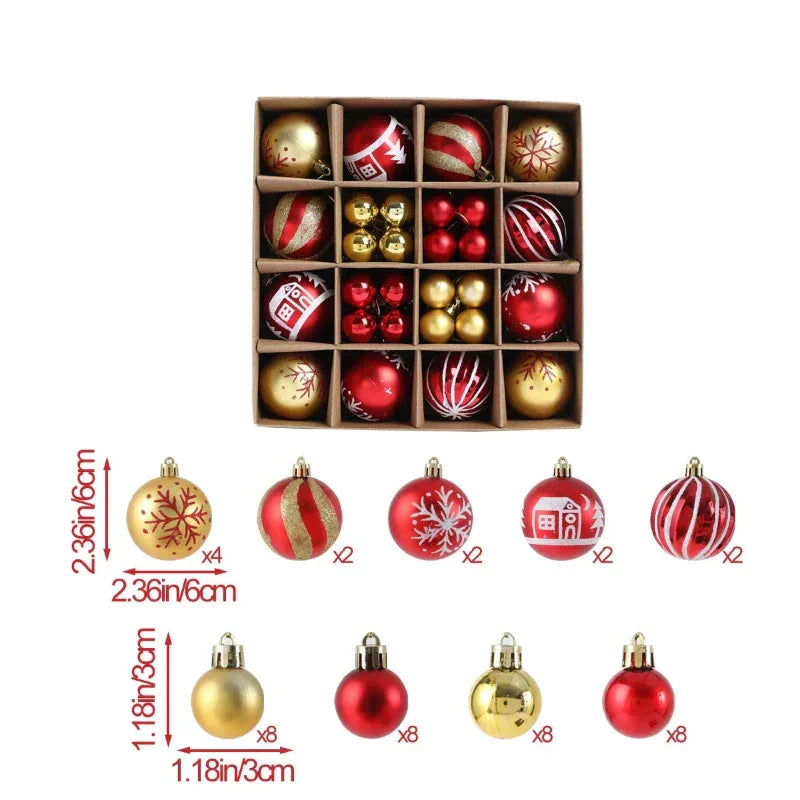 GalaGlanz® Boules de Noël Exclusives pour un Noël festif