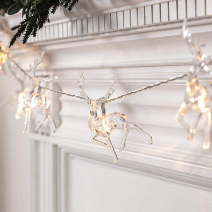 LunaLuxe® Guirlande Cristal Étincelante pour Décoration Festive Luxueuse