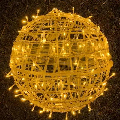 OutGlow® Lampes Rattan Élégantes pour Occasions Festives