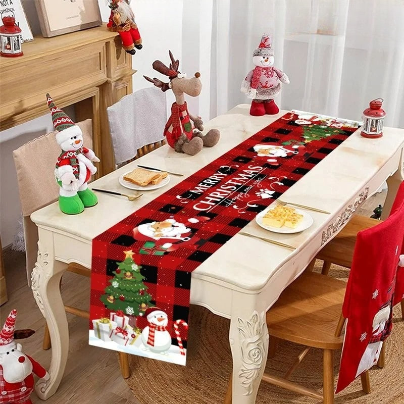 GlanzElegance® Nappe Festive pour Noël & Nouvel An