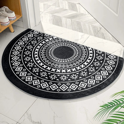 Tapis d'Entrée Demi-lune Premium – Protection Élégante pour votre Entrée