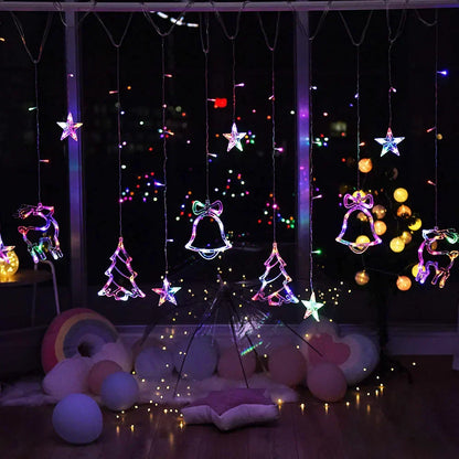 Guirlande Lumineuse Luminara® Étoiles et Lune Magiques pour Décoration Festive