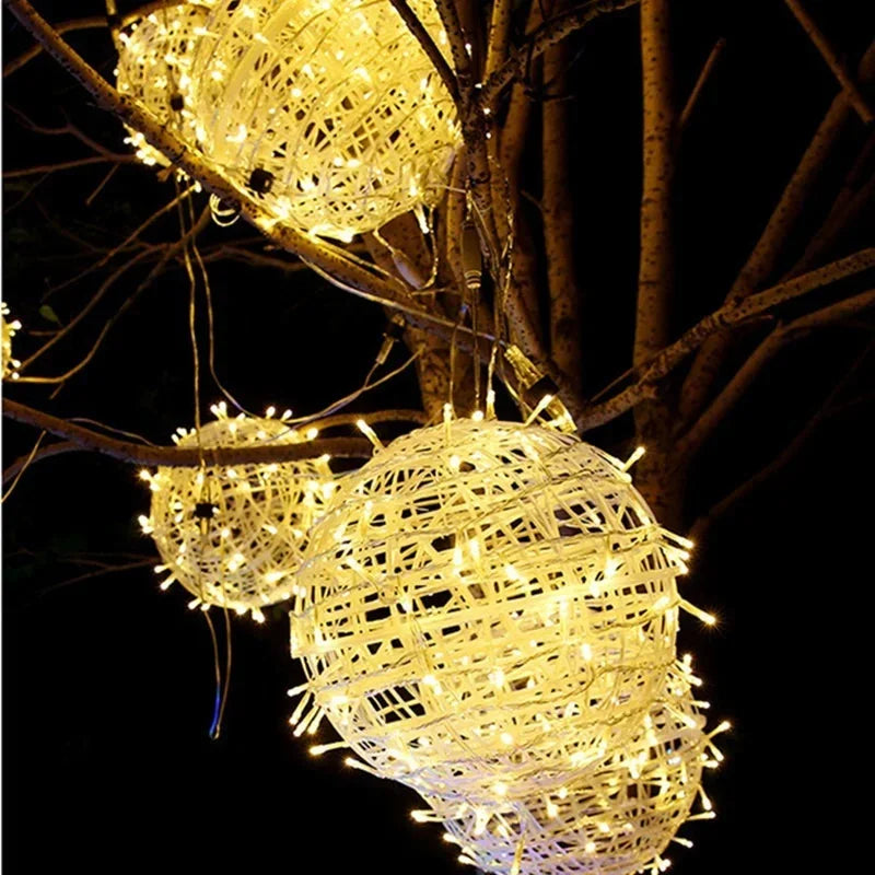 OutGlow® Lampes Rattan Élégantes pour Occasions Festives