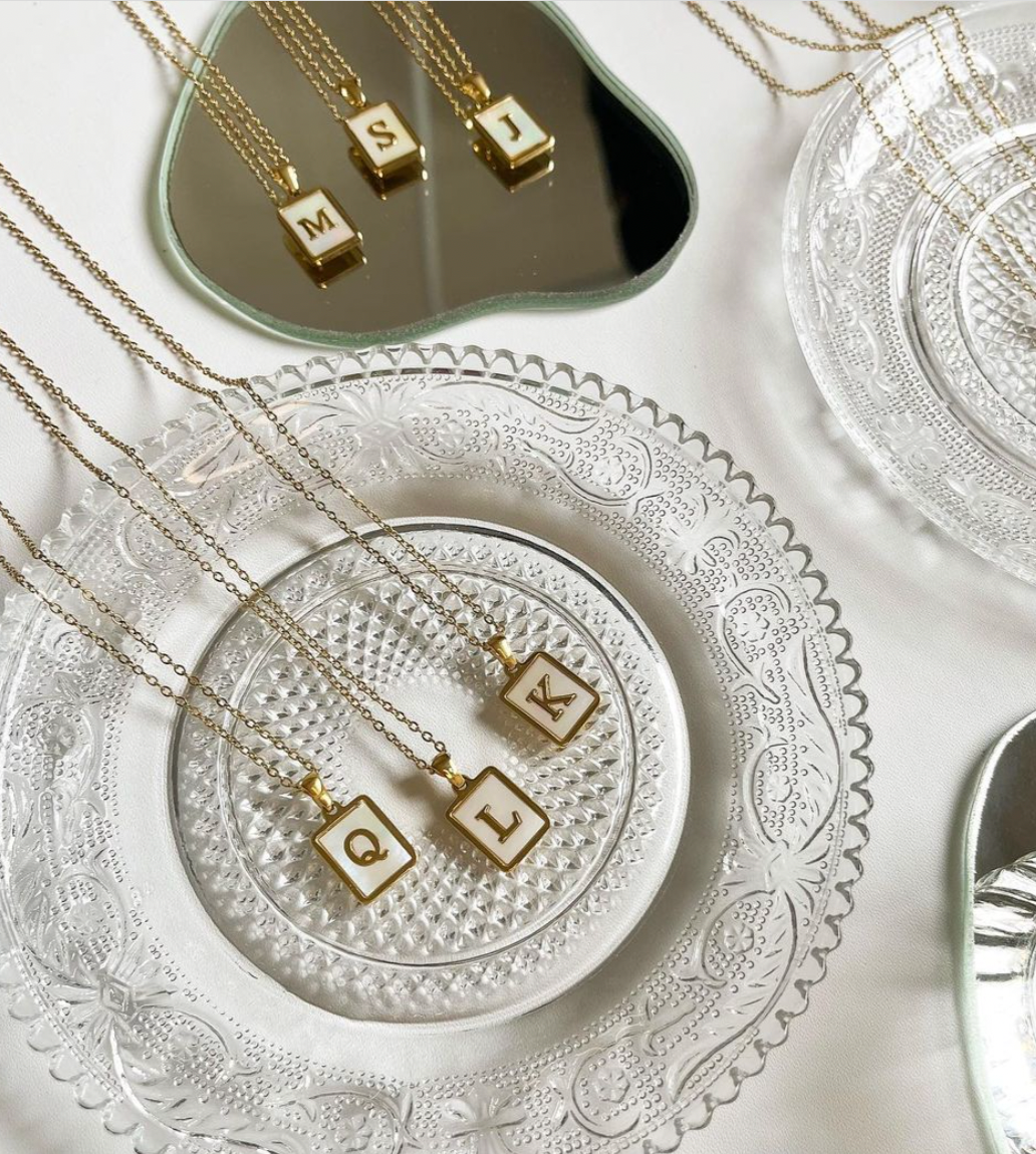 Collana con Iniziale