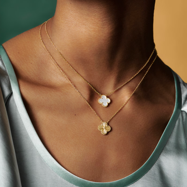 Collana Quadrifoglio