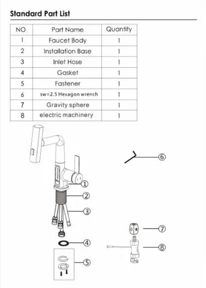 SmartFaucet Pro | Robinet Intelligent avec Affichage Numérique