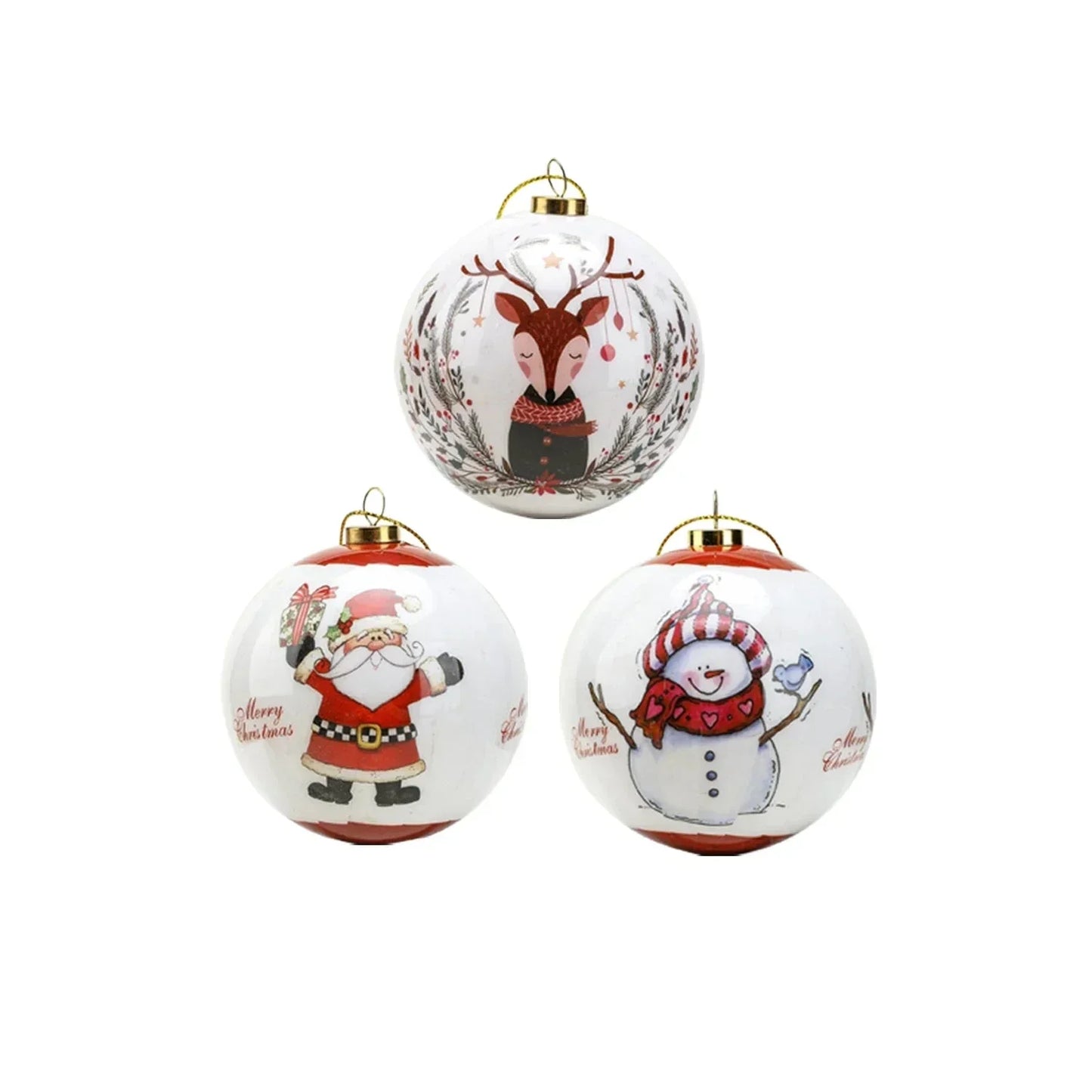 Boules de Noël LunaLuxe® de qualité supérieure pour une décoration festive