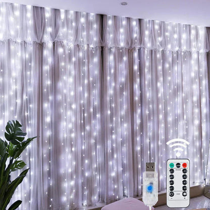 LumiGlanz® Guirlande LED Magique avec 8 Modes d'Éclairage