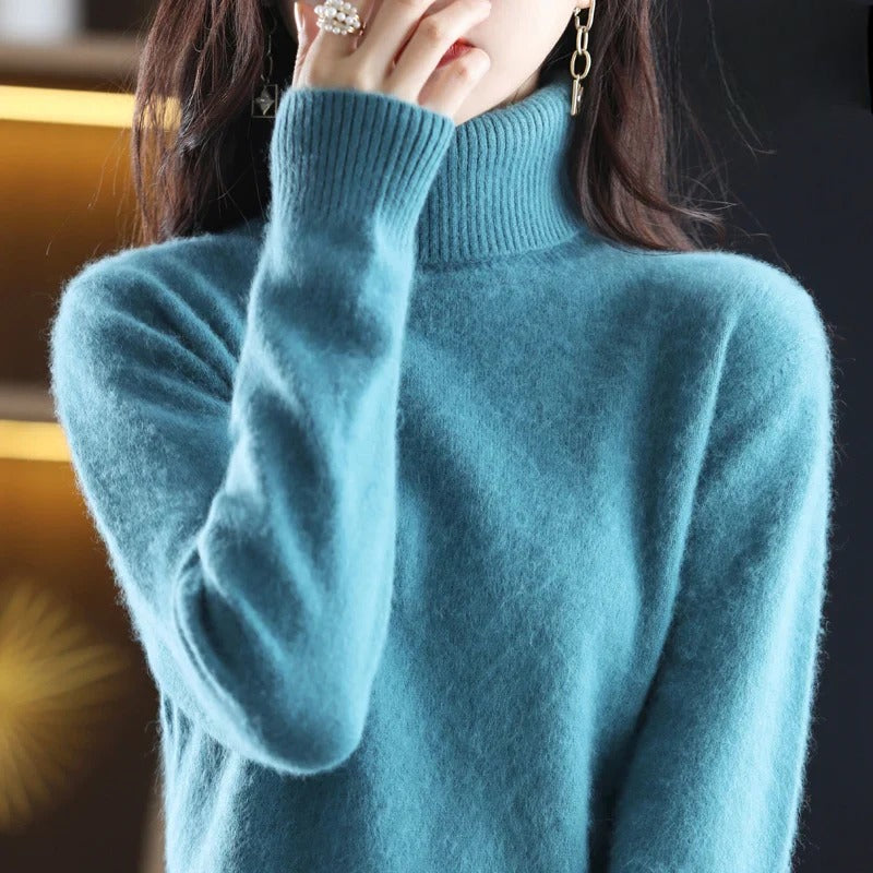 Maglione dolcevita in cashmere