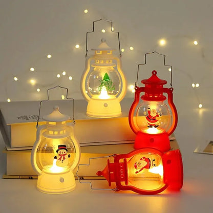 Krestle® Lampe LED Père Noël pour un Éclat Festif