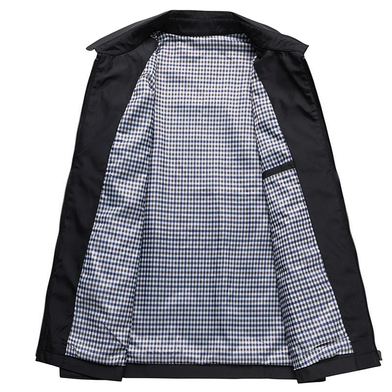 StyleGuard Veste Casual da Uomo – Il Compagno Perfetto per Tutte le Condizioni Meteorologiche
