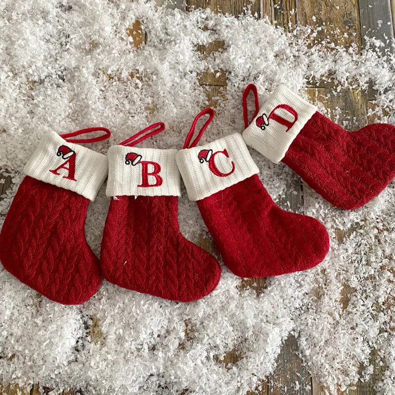 WeihnachtsFest® Chaussettes Décoratives Personnalisables pour une Individualité Festive