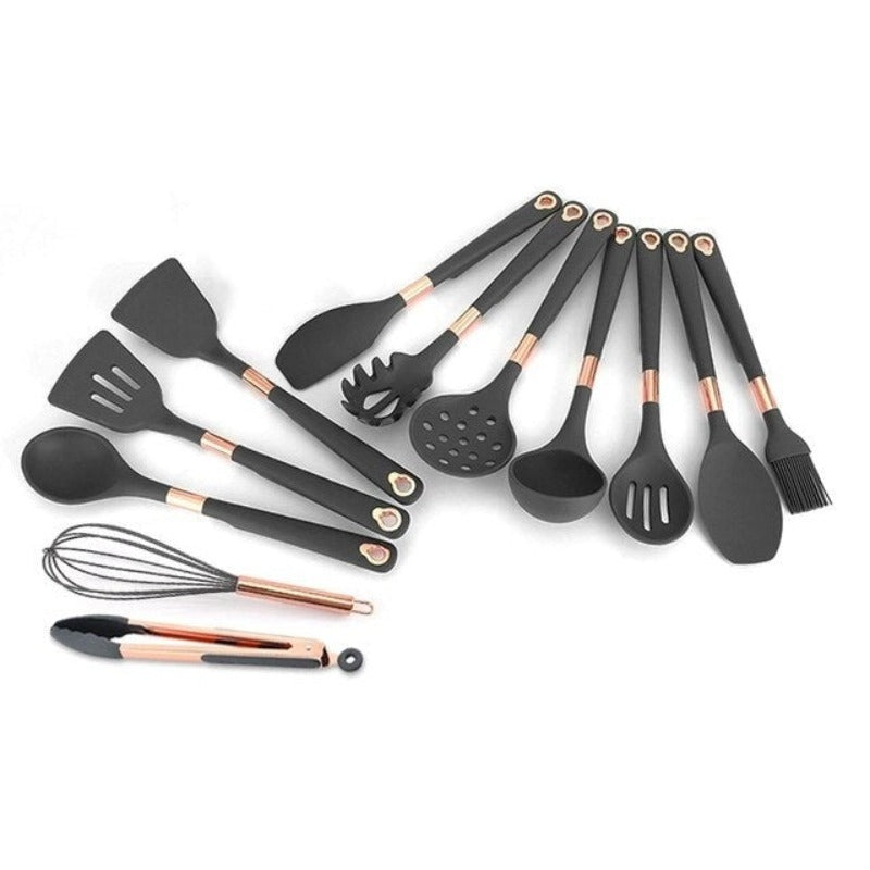 KochMaster® Ensemble de Luxe d'Ustensiles de Cuisine 12 Pièces