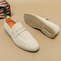 Mocassini Eleganti in Pelle da Uomo Comodi Slip-On