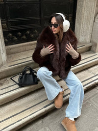 Borsa a tracolla in similpelle vegana