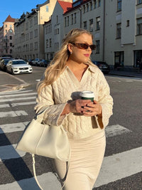 Borsa a tracolla in similpelle vegana