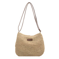 Borsa tracolla intrecciata con chiusura sicura