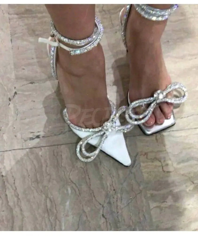 Tacchi Glitter Fiocco