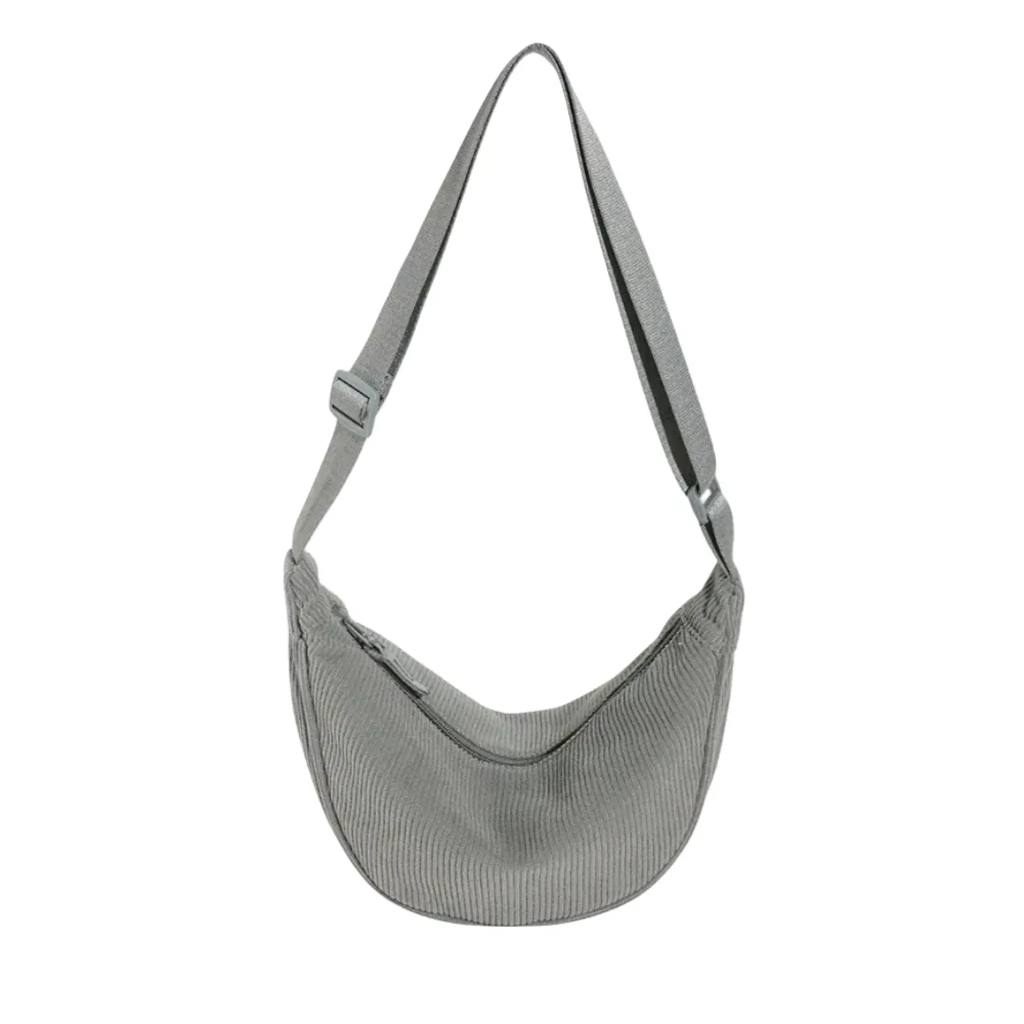 Borsa Testurizzata con Chiusura a Cerniera