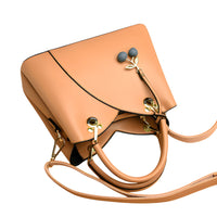 Borsa a tracolla con cerniera superiore | Accento ciliegia con tracolla convertibile