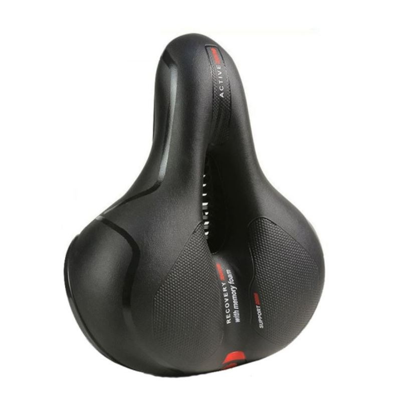 Selle de Vélo Parfaite - extra douce et confortable, avec réflecteur