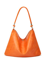 Borsa a spalla in pelle vegana | Design spazioso con cerniera unica