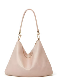 Borsa a spalla in pelle vegana | Design spazioso con cerniera unica