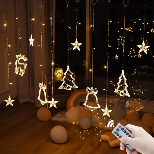 Guirlande lumineuse pour décoration extérieure et fêtes de Noël