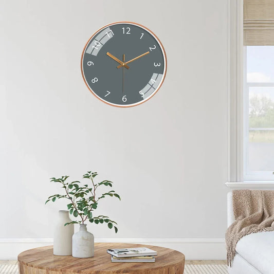 horloge murale silencieuse design pour décoration murale élégante