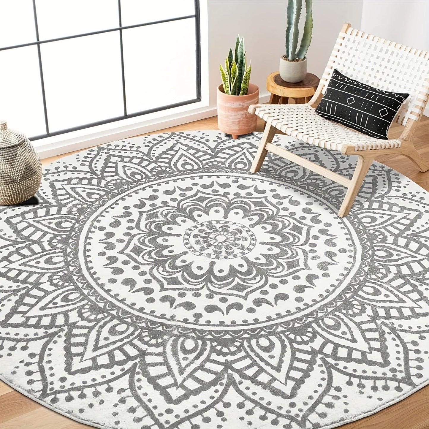 EthnoFloor® Tapis Boho – Un point focal antidérapant pour votre salon