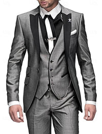 Completo elegante tre pezzi in lino