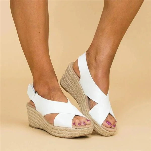Espadrillas Ortopediche con Zeppa Comode per Donna