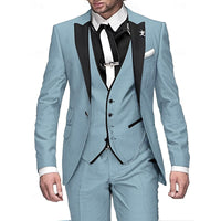 Completo elegante tre pezzi in lino
