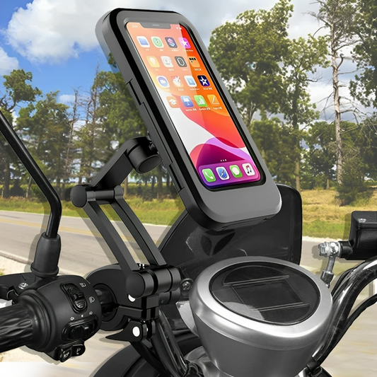 Support smartphone vélo robuste et étanche pour moto