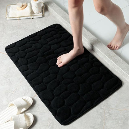 MarmorGlatt™ Tapis de Bain en Galets