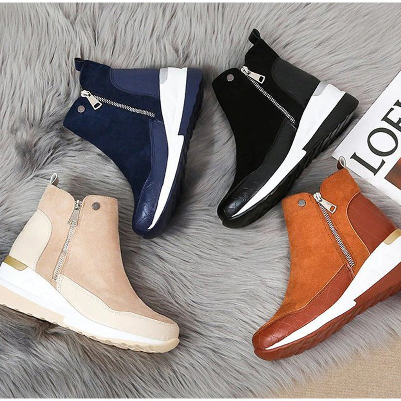 Eleganti stivaletti ortopedici con suole Comfort+