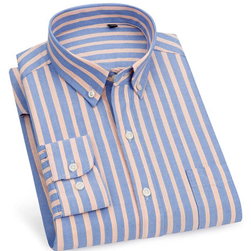 Stefano | Camicia Classica a Maniche Lunghe in Cotone