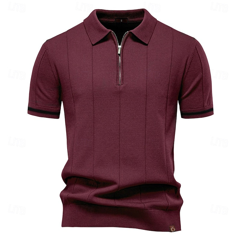 Polo Estiva Premium con Zip