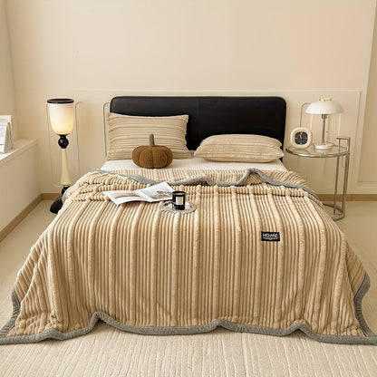 CloudComfort® Luxueuse Couverture Chauffante en Polaire pour un Confort Annuel