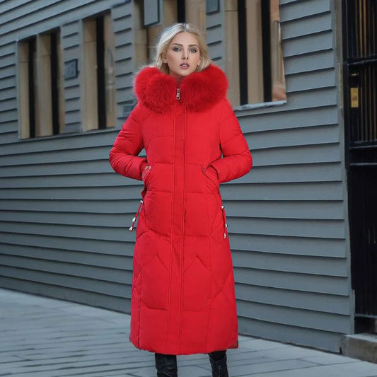 veste chaude et manteau duvet pour femme en hiver