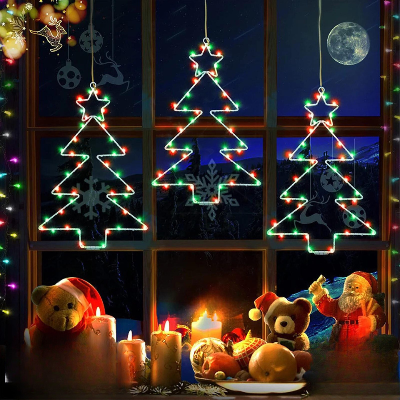 Guirlande lumineuse LED pour décoration extérieure de Noël