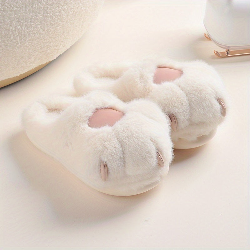 Kawaii® Chaussons Chats Douillets pour Femmes