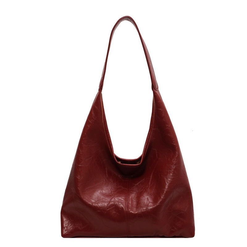 Chic - Borsa a mano vintage donna di grande formato e tendenza