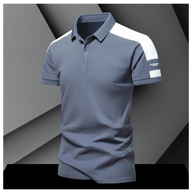 Polo Uomo Manica Corta Casual Elegante