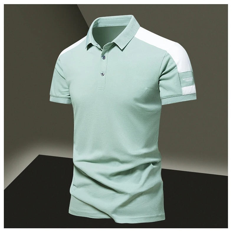 Polo Uomo Manica Corta Casual Elegante