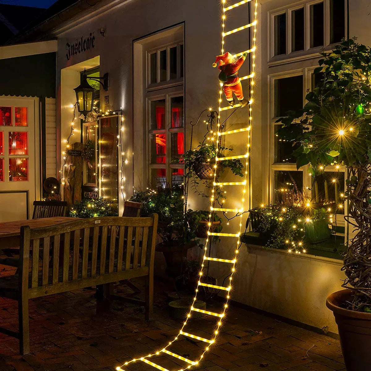 Guirlande lumineuse de Noël ornée de lumières LED