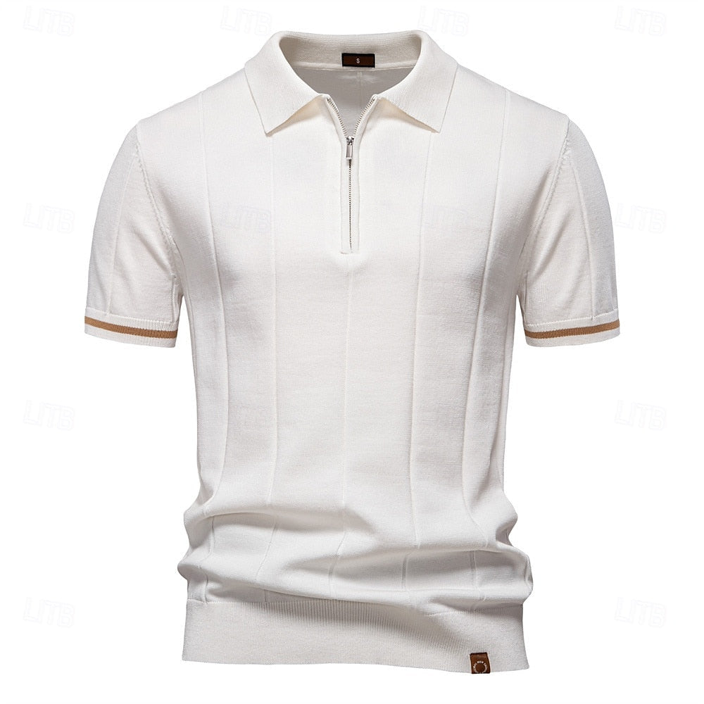 Polo Estiva Premium con Zip