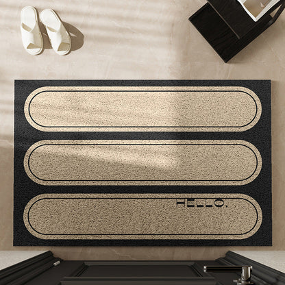 HeimGlück® Tapis de Porte Design Golf Exclusif pour une Entrée Élégante