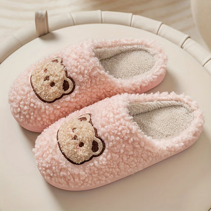 Dobi® Chaussons Antidérapants en Peluche Douce